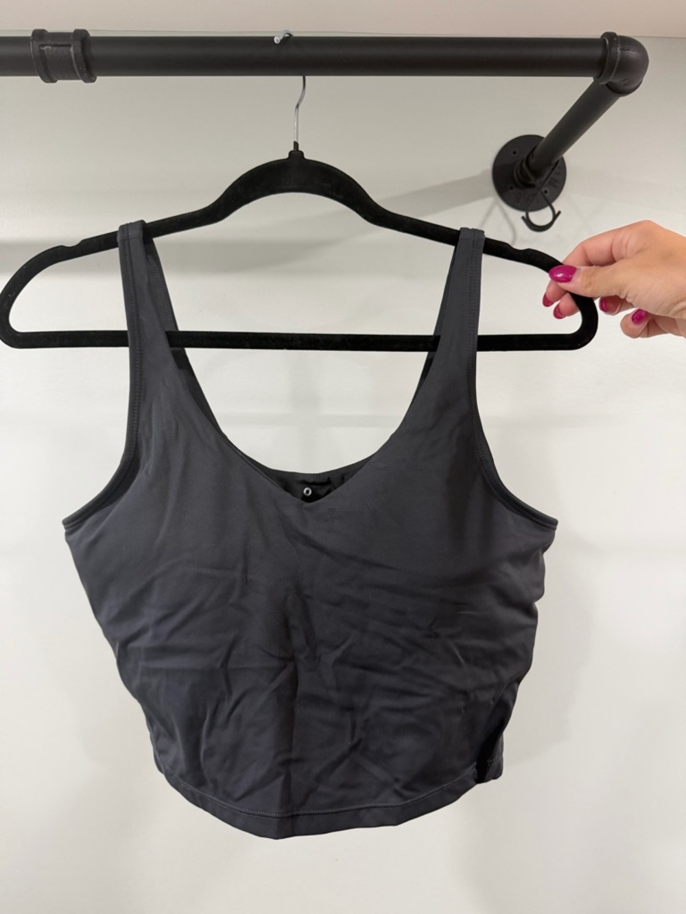 THE GYM PEOPLE Womens' Sports Bra Longline Wirefree Padded with Medium Support